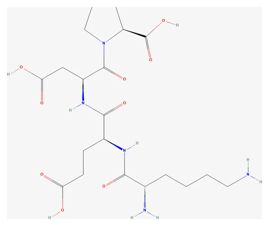 2D chemical structure of Prostamax (C20H33N5O9), as depicted by PubChem