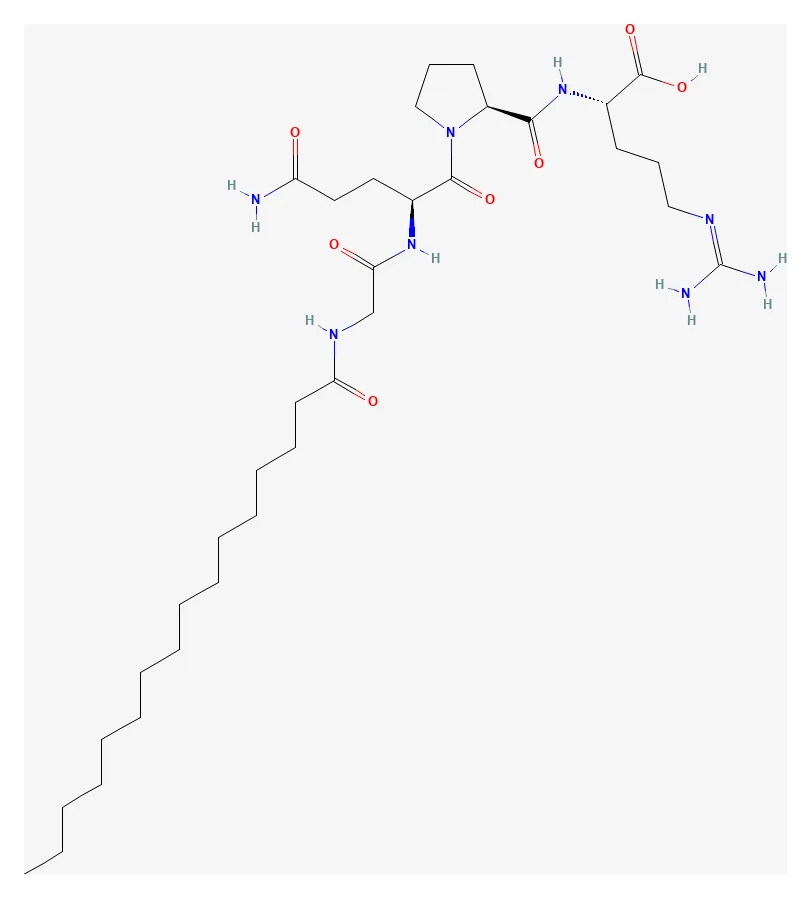 2D chemical structure of Rigin (C34H62N8O7), as depicted by PubChem