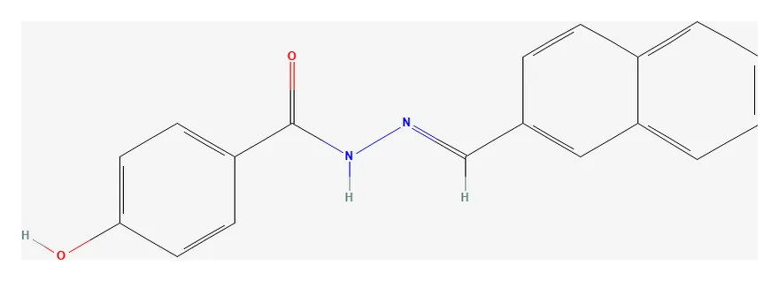 2D chemical structure of SLU-PP-332 (C18H14N2O2), as depicted by PubChem